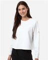 Adidas Women's Beyond Side-Snap Crewneck Sweatshirt - Adidas A1014