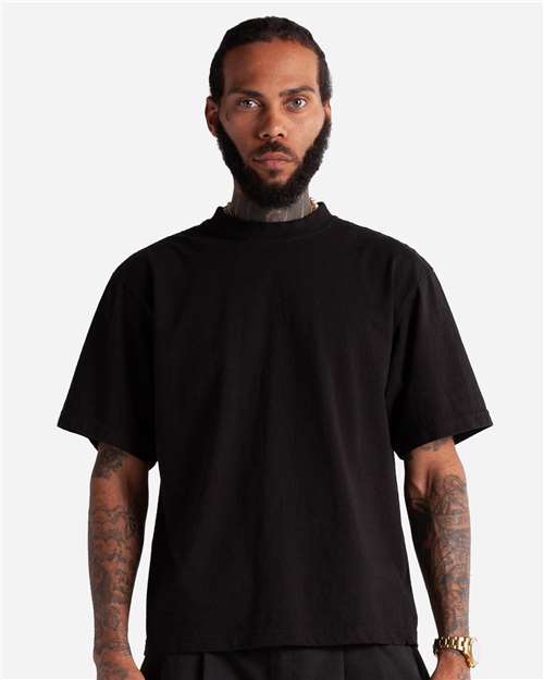 Shaka Wear Men's Cropped Max Heavyweight T-Shirt - Shaka Wear MCS