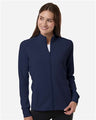 Adidas A1015 Women's Performance Textured Full-Zip Jacket Classic Style Edition Series