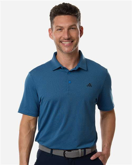 Adidas Men's Performance Textured Polo - Adidas A2024