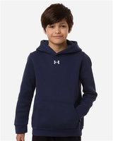 Under Armour 6014162 Youth Team Icon Fleece Hooded Sweatshirt