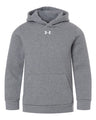 Under Armour 6014162 Youth Team Icon Fleece Hooded Sweatshirt