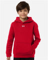 Under Armour 6014162 Youth Team Icon Fleece Hooded Sweatshirt