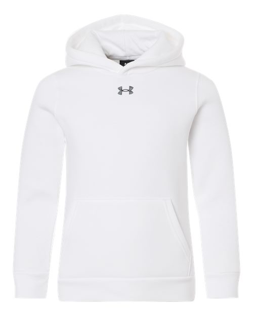 Under Armour 6014162 Youth Team Icon Fleece Hooded Sweatshirt