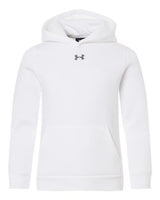 Under Armour 6014162 Youth Team Icon Fleece Hooded Sweatshirt