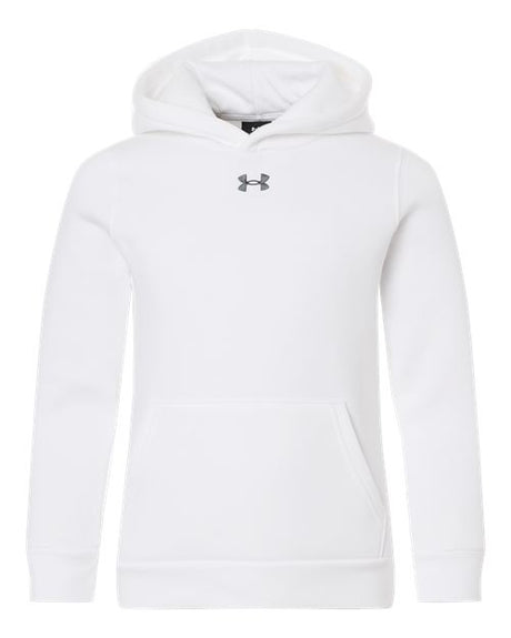 Under Armour 6014162 Youth Team Icon Fleece Hooded Sweatshirt