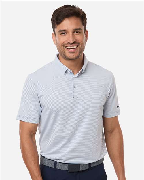 Adidas Men's Ultimate365 Pencil Stripe Climacool Polo - Adidas A2026