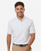 Adidas A2028 Ultimate365 Micro Print Polo Official Teamwear Edition Premium Everyday Sport