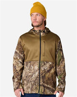 Joe's USA Unisex Realtree® Performance Colorblocked Full-Zip Hooded Sweatshirt