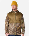 Joe's USA Unisex Realtree® Performance Colorblocked Full-Zip Hooded Sweatshirt
