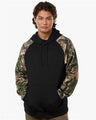 Joe's USA Unisex Realtree® Performance Colorblocked Hooded Sweatshirt