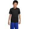 Youth Athletic All Sport Training Tee Shirts in 18 Colors DRI-EQUIP Youth X-Small Black