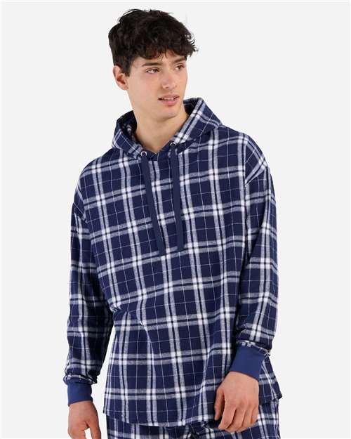 Boxercraft Unisex Flannel Hooded Pullover - Boxercraft BU5301