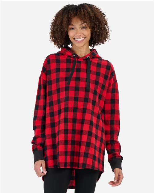 Boxercraft Unisex Flannel Hooded Pullover - Boxercraft BU5301