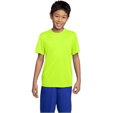 Youth Athletic All Sport Training Tee Shirts in 18 Colors DRI-EQUIP