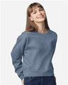 Comfort Colors 1566L Women's Garment-Dyed Mid-Length Crewneck Sweatshirt