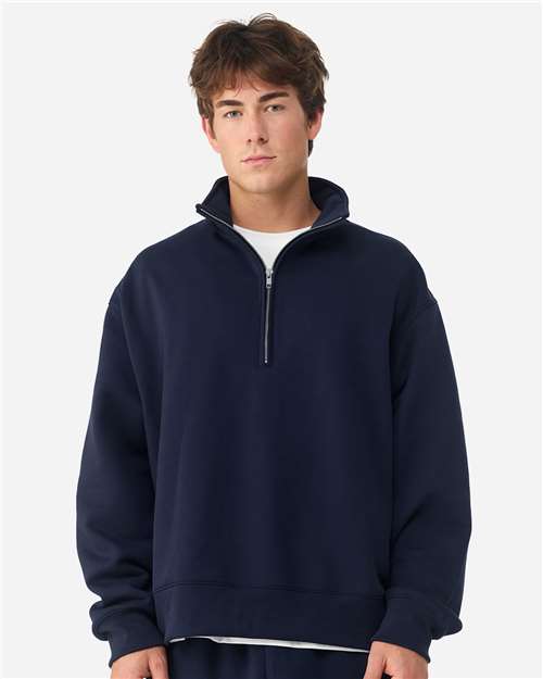 Bella + Canvas 4740 Unisex 10 oz Quarter-Zip Pullover Sweatshirt
