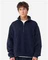 Bella + Canvas 4740 Unisex 10 oz Quarter-Zip Pullover Sweatshirt