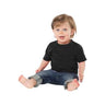 Joe's USA Infant 5.4-oz 100% Cotton T-Shirts Joe's USA 06M Jet Black