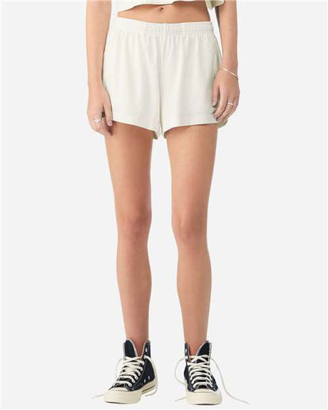 BELLA + CANVAS Women's Garment-Dyed Shorts - BELLA + CANVAS 6824GD