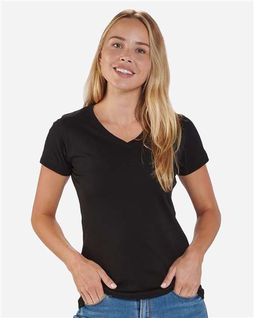 Boxercraft Women's V-Neck T-Shirt - Boxercraft BW2201