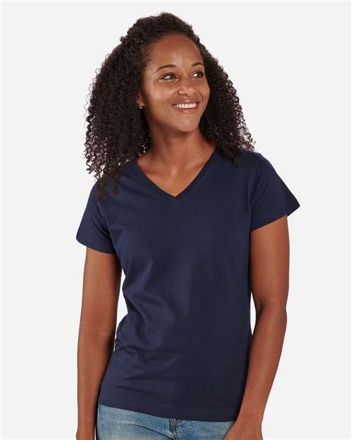 Boxercraft Women's V-Neck T-Shirt - Boxercraft BW2201