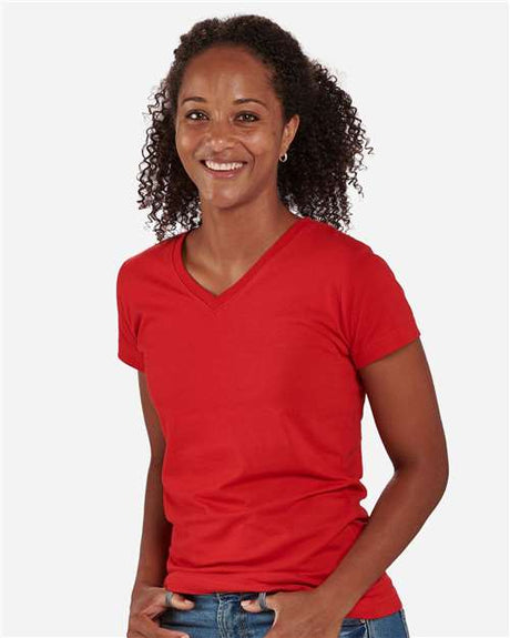 Boxercraft Women's V-Neck T-Shirt - Boxercraft BW2201