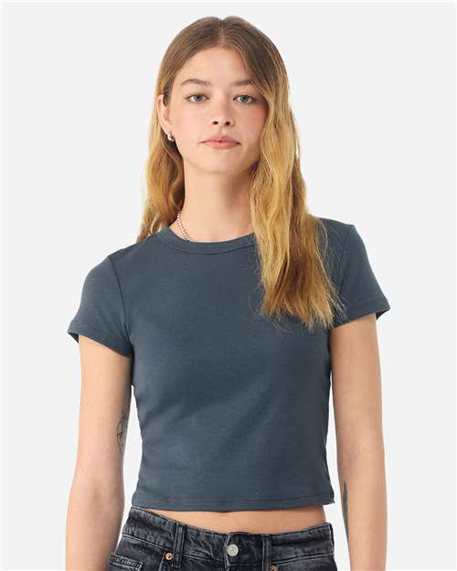 BELLA + CANVAS Women's Micro Rib Baby Tee - BELLA + CANVAS 1010