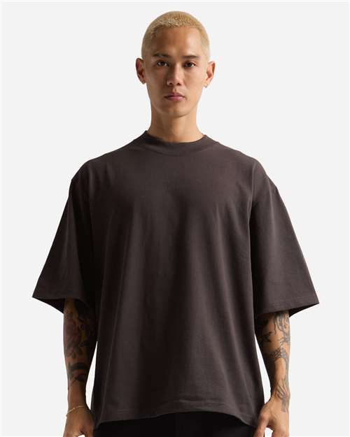 Shaka Wear Unisex Max Heavyweight Oversized Long Sleeve T-Shirt - Shaka Wear SHMOL