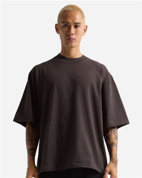 Shaka Wear Unisex Max Heavyweight Oversized Long Sleeve T-Shirt - Shaka Wear SHMOL