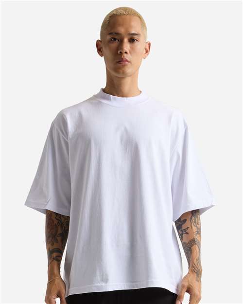 Shaka Wear Unisex Max Heavyweight Oversized Long Sleeve T-Shirt - Shaka Wear SHMOL