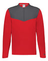 Russell Athletic Unisex Sideline Grid Fleece Quarter-Zip Pullover - Russell Athletic R03GKM