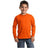 Youth Long Sleeve 100% Cotton T-Shirts Joe's USA X-Small (2-4) Orange