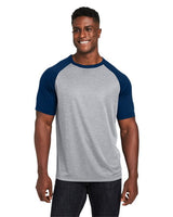 Team 365 Unisex Zone Colorblock Raglan T-Shirt - Team 365 TT62