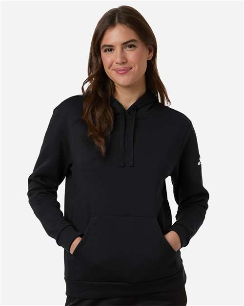 Adidas Women's Fleece Hooded Sweatshirt - Adidas AT204