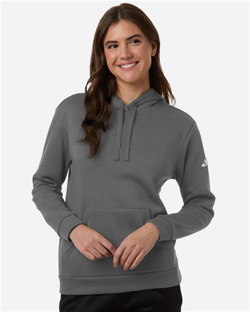 Adidas Women's Fleece Hooded Sweatshirt - Adidas AT204