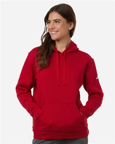 Adidas Women's Fleece Hooded Sweatshirt - Adidas AT204