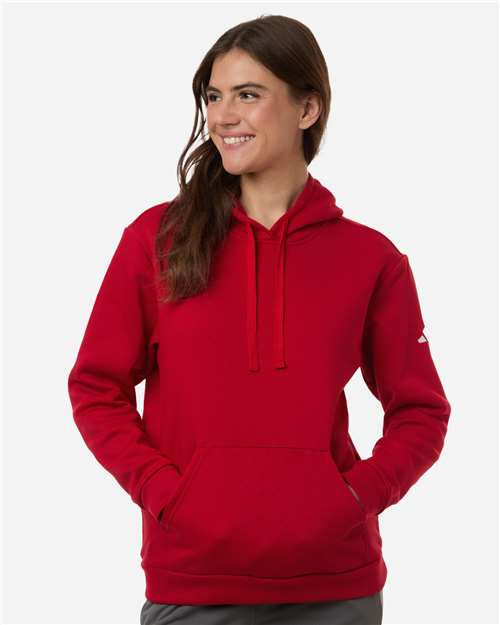 Adidas Women's Fleece Hooded Sweatshirt - Adidas AT204