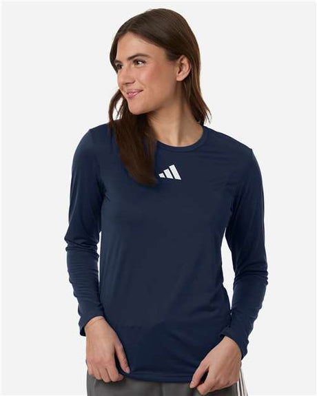 Adidas Women's Pregame Long Sleeve T-Shirt - Adidas AT105