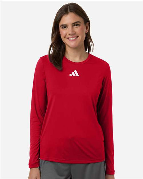 Adidas Women's Pregame Long Sleeve T-Shirt - Adidas AT105