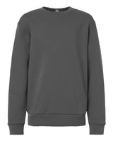 Adidas Youth Fleece Crewneck Sweatshirt - Adidas AT202