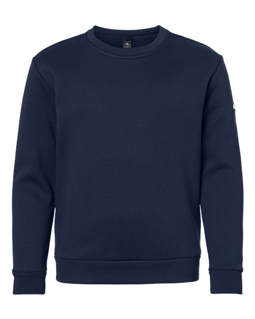 Adidas Youth Fleece Crewneck Sweatshirt - Adidas AT202