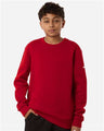 Adidas Youth Fleece Crewneck Sweatshirt - Adidas AT202