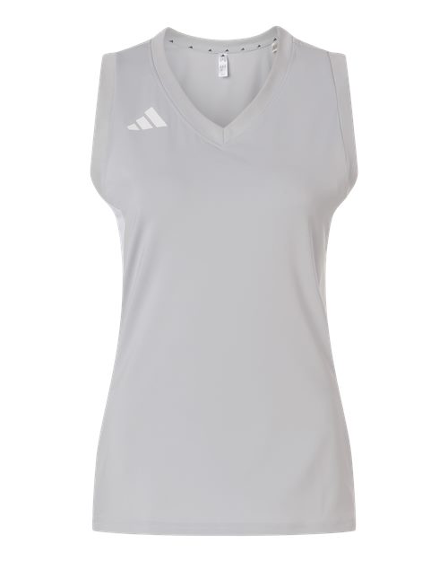 Adidas AT120 Women's Quickset V-Neck Sleeveless Jersey Official Team Wear Merchandise