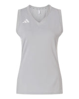 Adidas AT120 Women's Quickset V-Neck Sleeveless Jersey Official Team Wear Merchandise