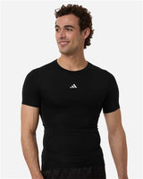 Adidas Men's Techfit Compression T-Shirt - Adidas AT130