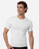 Adidas Men's Techfit Compression T-Shirt - Adidas AT130