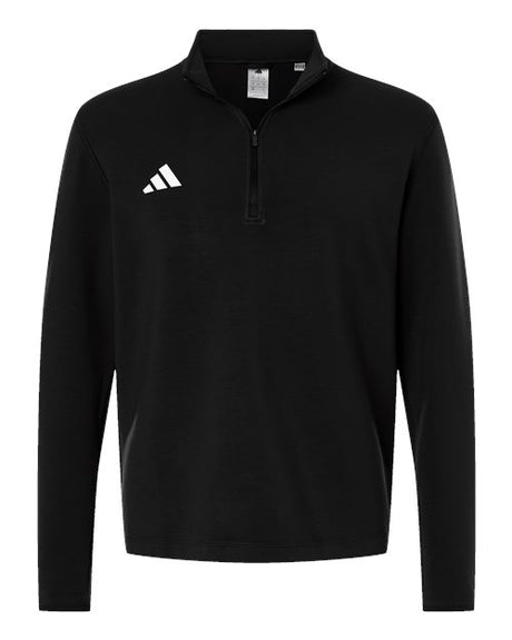 Adidas Men's 3-Stripes Quarter-Zip Pullover - Adidas AT400