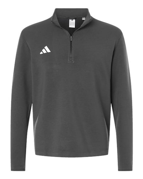 Adidas Men's 3-Stripes Quarter-Zip Pullover - Adidas AT400