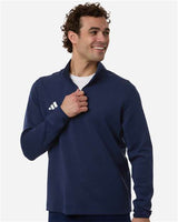 Adidas Men's 3-Stripes Quarter-Zip Pullover - Adidas AT400